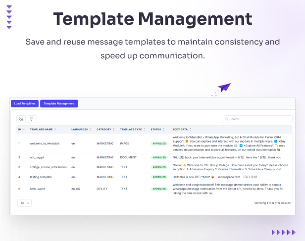 template-management